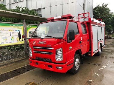 国六江铃2吨水罐消防车