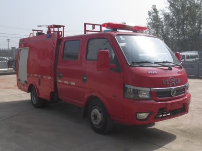 国六东风1吨水罐消防车
