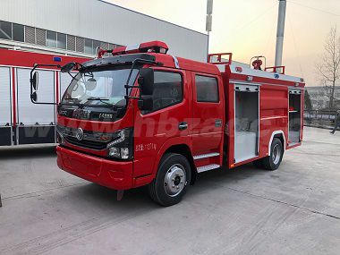 发往广东的五十铃700P消防车已出发