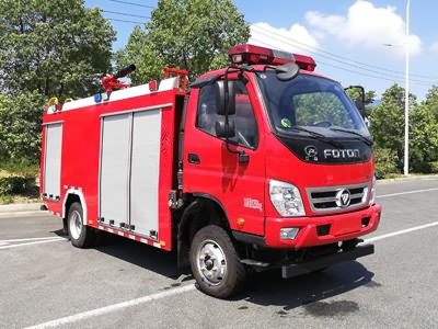 国六福田2.5吨泡沫消防车