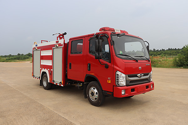 4台福田2.6吨消防车已交付